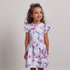 Lilac Skies Short Sleeve Organic Dress - Thumbnail 4