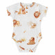 Lion Short Sleeve Organic Bodysuit - Thumbnail 2