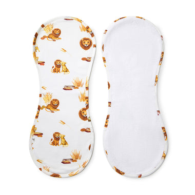 Lion Organic Cotton Burp Cloth | Snuggle Hunny