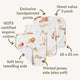 Lion Organic Wash Cloths - 3 Pack - Thumbnail 3