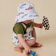 Little Racers Reversible Cotton Bucket Hat - Thumbnail 1