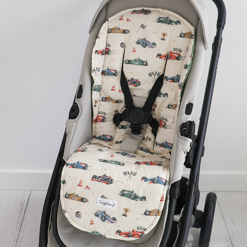 Little Racers Universal Organic Pram Liner - View 1