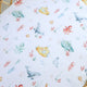 Little Subs Organic Bassinet Sheet / Change Pad Cover - Thumbnail 2