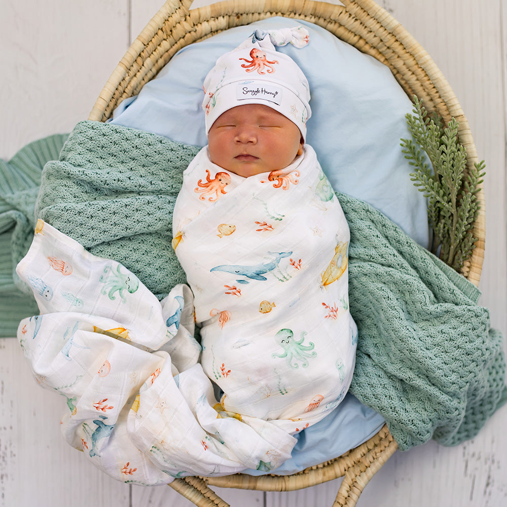 Little Subs Organic Muslin Wrap - View 1