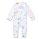 Little Subs Organic Snuggle Sleepsuit Zip Footie - Thumbnail 7