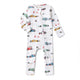 Little Racers Organic Snugglesuit Convertible Romper - Thumbnail 2