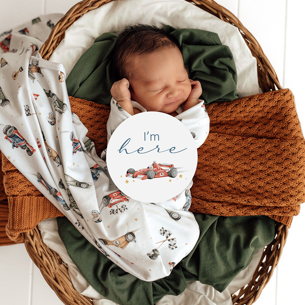 Little Racers & Indigo Reversible Milestone Cards - View 7