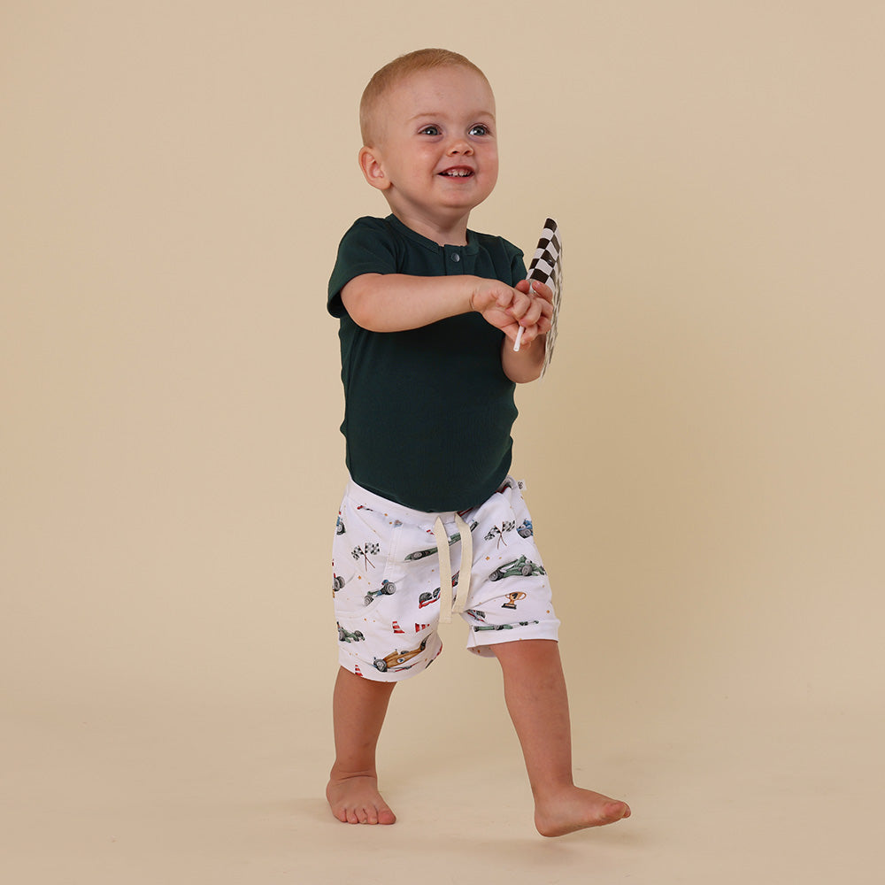 Little Racers Organic Shorts - View 7