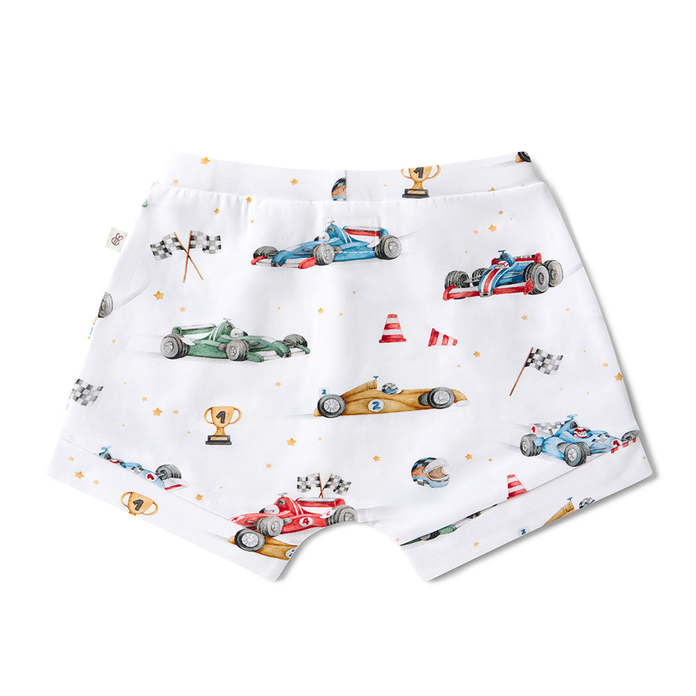 Little Racers Organic Shorts - View 9