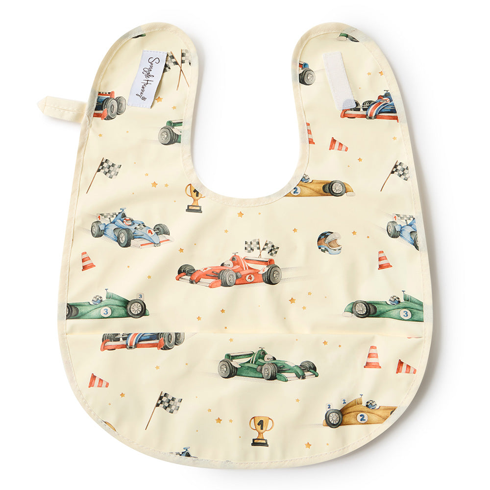 Little Racers Snuggle Bib - View 2