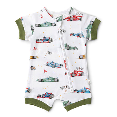 Little Racers Organic Snuggle Shortie | Snuggle Hunny