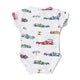 Little Racers Short Sleeve Organic Bodysuit - Thumbnail 9
