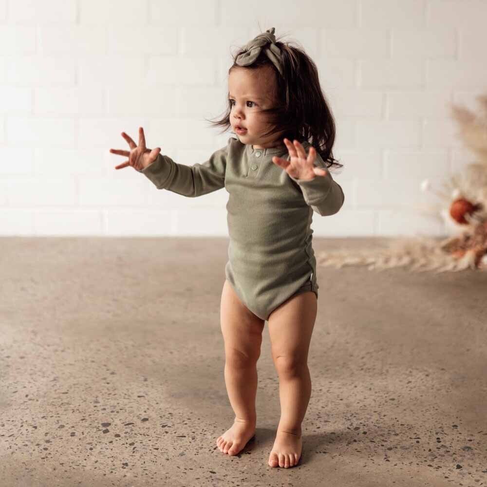 Dewkist Long Sleeve Organic Bodysuit - View 8