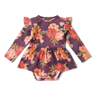 Sienna Long Sleeve Organic Dress | Snuggle Hunny
