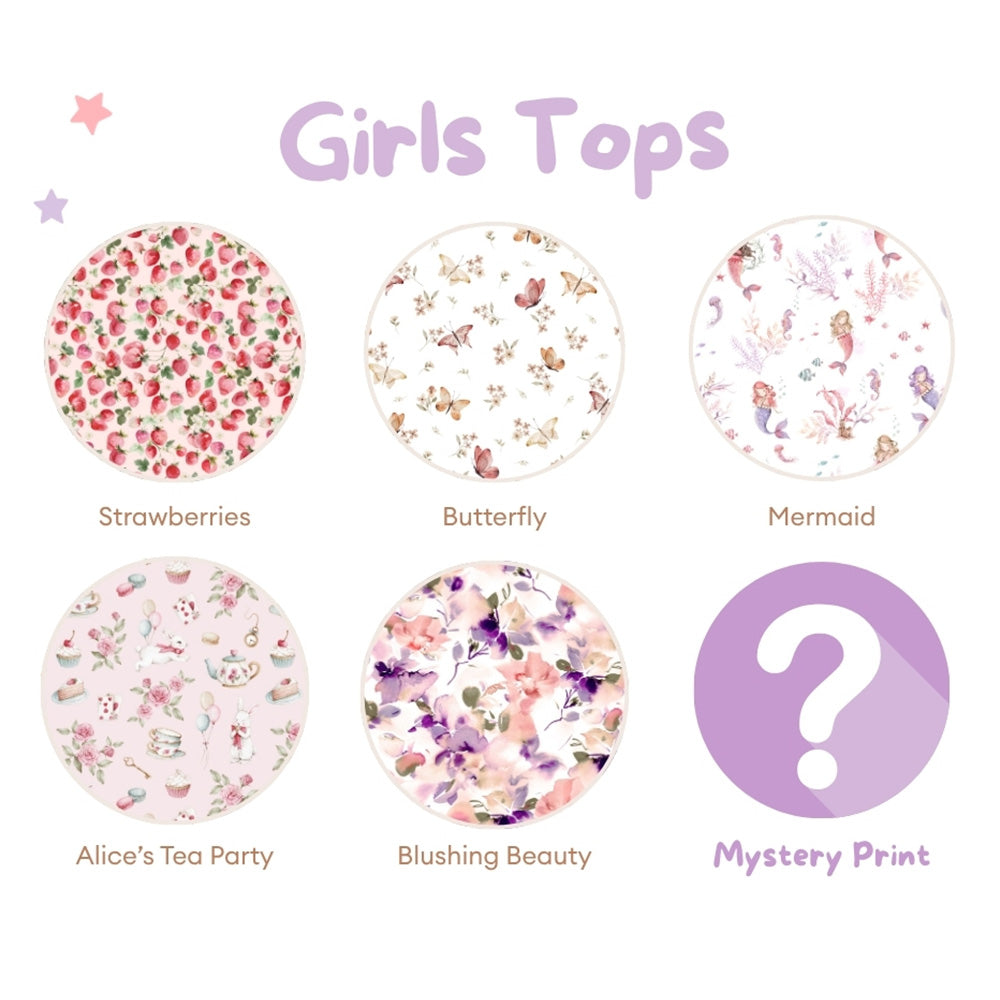 Lucky Dip Short Sleeve Top - Girl - View 1