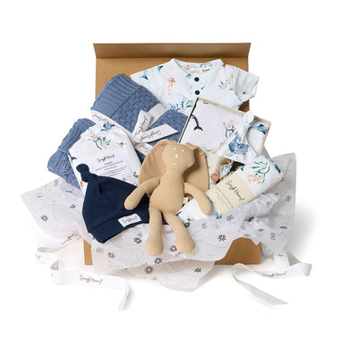 Luxury Newborn Gift Hamper - Ocean | Snuggle Hunny