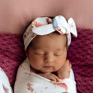 Mermaid Organic Topknot | Snuggle Hunny