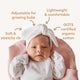 Milk Ribbed Organic Topknot - Thumbnail 4