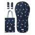 Milky Way Reversible Pram Liner & Strap Cover Set | Snuggle Hunny