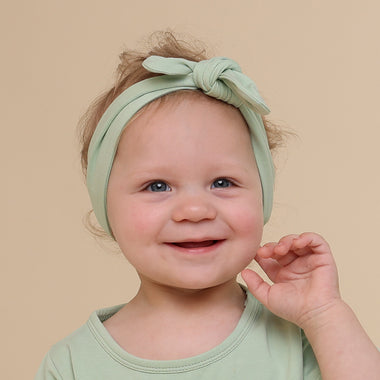 Mint Organic Topknot | Snuggle Hunny