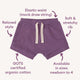Mulberry Organic Shorts - Thumbnail 4