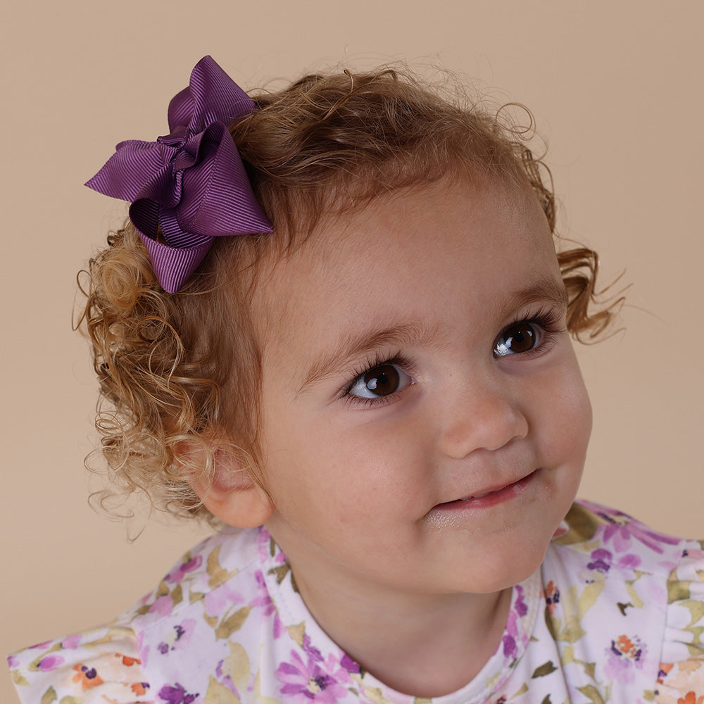 Mulberry Bow Hair Clip - View 4