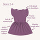 Mulberry Short Sleeve Organic Dress - Thumbnail 9