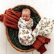 Festive Berry Organic Muslin Wrap - Limited Edition - Thumbnail 4