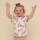 Native Bird Organic T-Shirt with Frill - Thumbnail 1