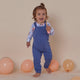 Navy Organic Joey Overalls - Thumbnail 1