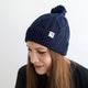 Navy Organic Adult Knit Beanie - Thumbnail 6