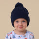 Navy Organic Baby Knit Beanie - Thumbnail 1