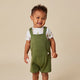 Olive Organic Joey Overall Shorts - Thumbnail 10