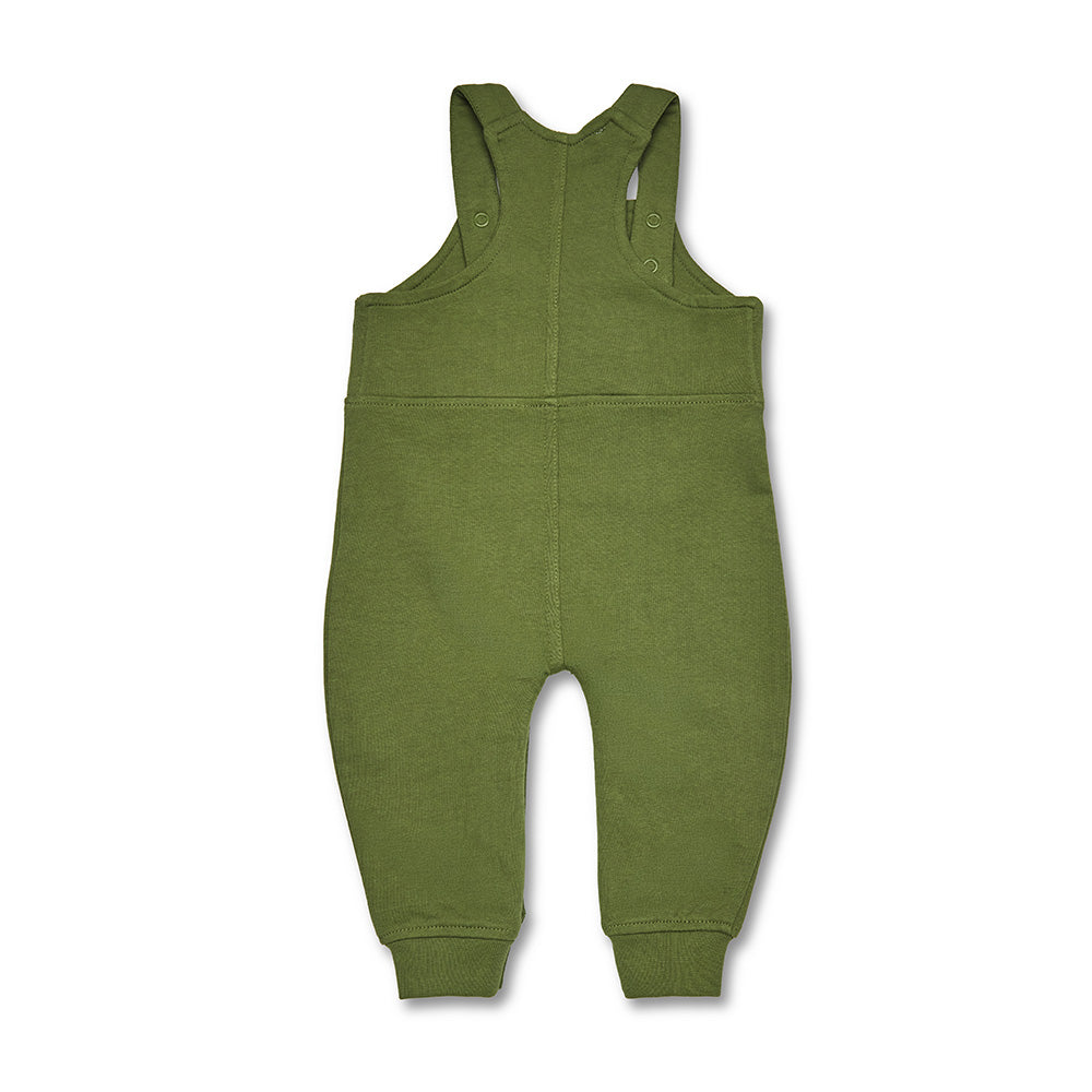 Olive Organic Joey Overalls - View 4