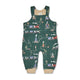 Trains Organic Snuggle Overalls - Thumbnail 2