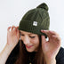 Olive Organic Adult Knit Beanie | Snuggle Hunny