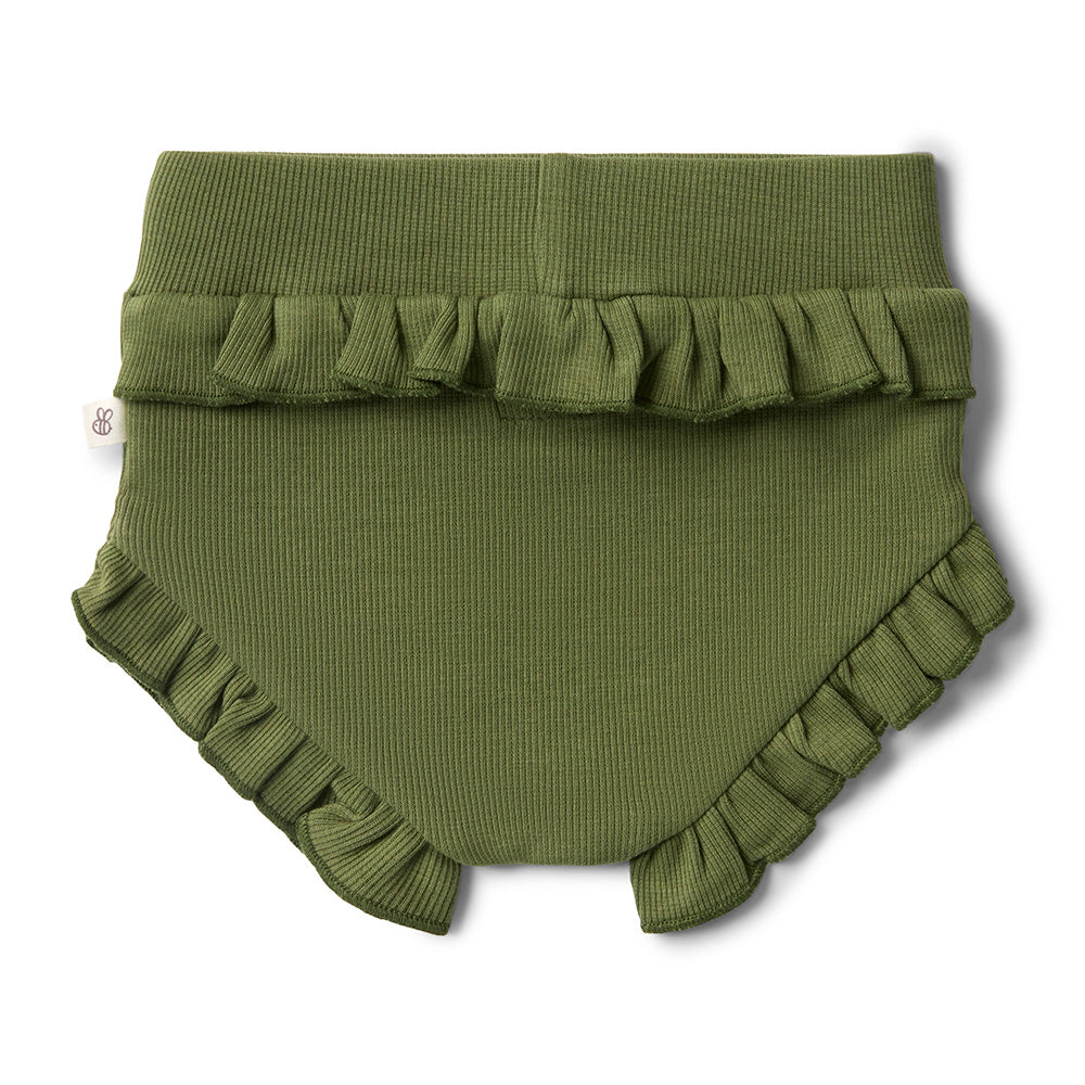 Olive Organic Bloomers - View 5