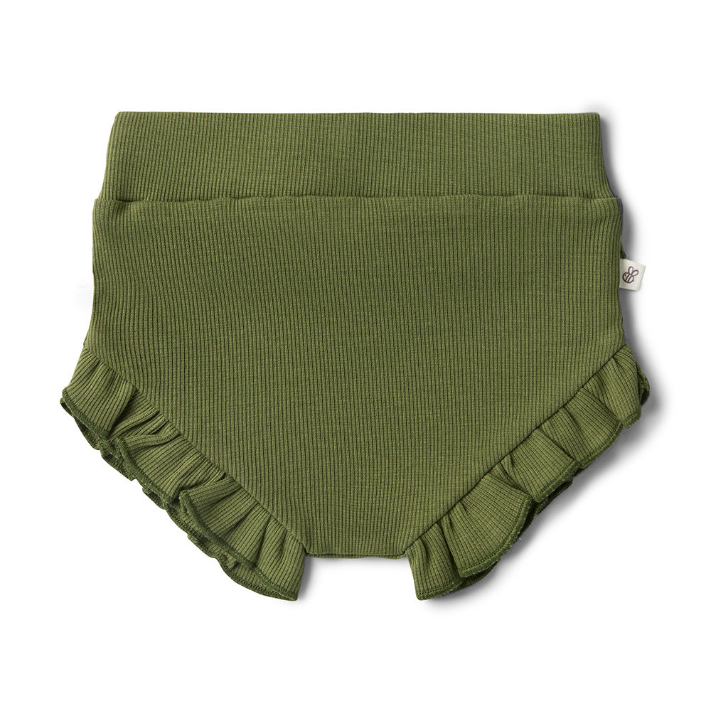 Olive Organic Bloomers - View 2