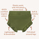 Olive Organic Bloomers - Thumbnail 4