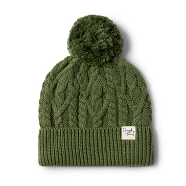 Olive Organic Baby Knit Beanie | Snuggle Hunny