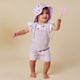 Orchid Organic Joey Overall Shorts - Thumbnail 8