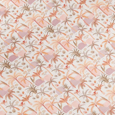 [Process Test] Palm Springs Fitted Cot Sheet-Snuggle Hunny