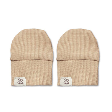 Pebble Organic Cotton Rib Mittens | Snuggle Hunny