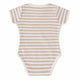 Pebble Stripe Short Sleeve Organic Bodysuit - Thumbnail 4