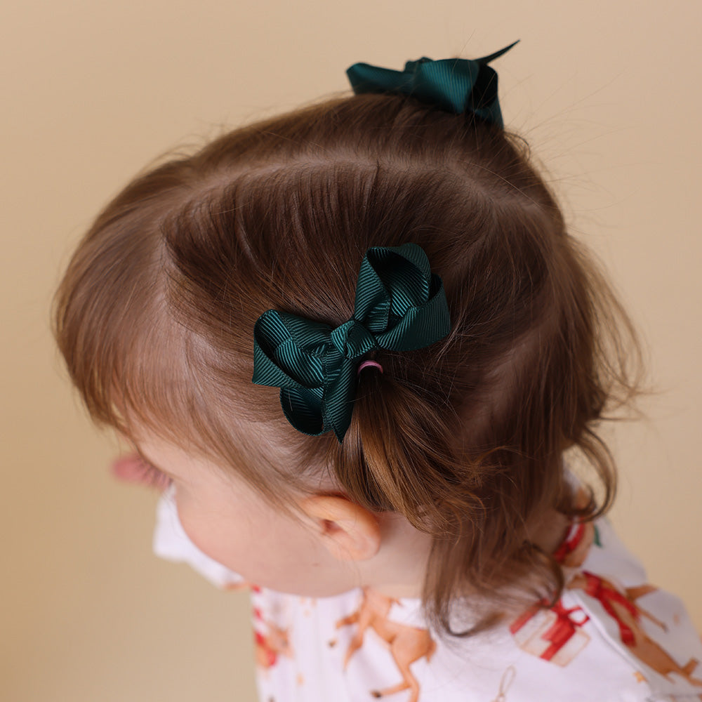 Pine Piggy Tail Hair Clips - Pair - View 6