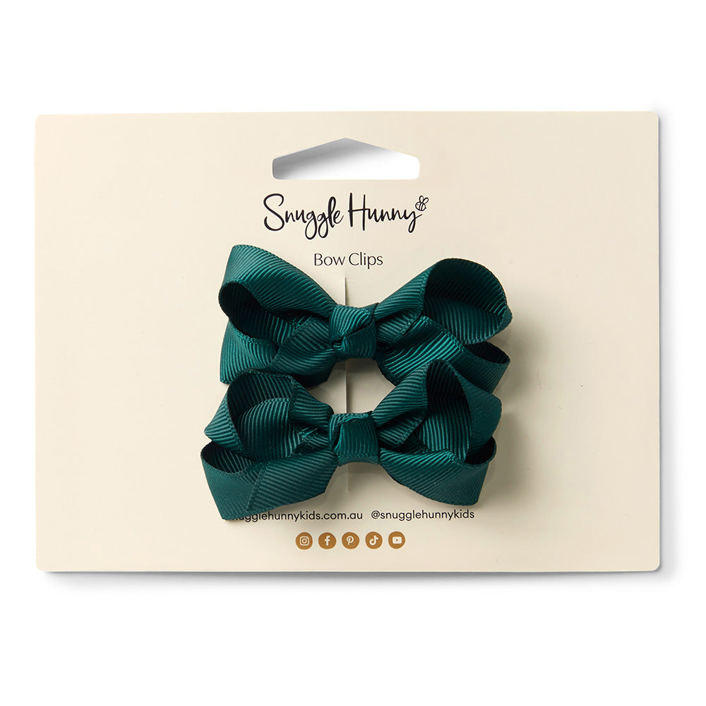 Pine Piggy Tail Hair Clips - Pair - View 7