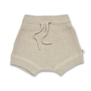 Pistachio Organic Cotton Knit Shorts | Snuggle Hunny
