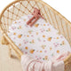 Poppy Organic Bassinet Sheet / Change Pad Cover - Thumbnail 1