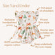 Prancer & Friends Short Sleeve Organic Dress - Thumbnail 4