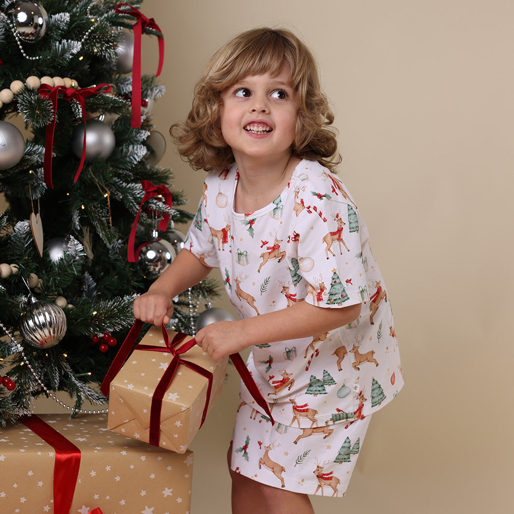 Prancer & Friends Organic Kids PJ Set - View 3
